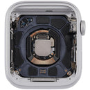 Housing assembly Apple Watch Series 4 44mm celular, aluminio plateado, OEM usado Grado A.