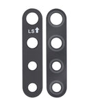 Lente de camara trasera (solo vidrio) con adhesivo para Samsung Galaxy A21 (A215 / 2020) (Paquete de 10)