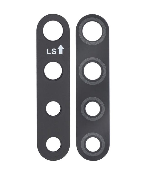 Lente de camara trasera (solo vidrio) con adhesivo para Samsung Galaxy A21 (A215 / 2020) (Paquete de 10)