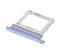 Bandeja de tarjeta SIM para Samsung Galaxy Z Flip 4G (F700) / Z Flip 5G (F707) (Morado espejo)