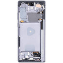 Pantalla OLED Mystic Gray con marco para Samsung Galaxy Note 20 5G, repuesto SM-N981B.