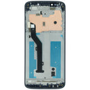 Pantalla LCD con marco original Motorola Moto E5 (XT1944) negra, perfecta para reparar pantalla rota.
