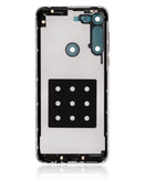 Reparación de tapa trasera blanca Motorola Moto G8 (XT2045-1 / 2020) en Guatemala.