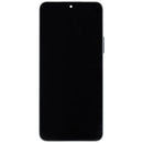 Pantalla Aftermarket Plus Honor X8A, X50i, 90 Lite con marco Titanium Silver, ideal para reparación de pantalla rota.