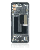 Pantalla LCD con marco negro para ZTE Axon 30 Pro 5G A2022, repuesto para reparación de display.