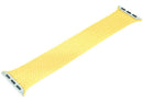 Banda trenzada Braided Solo Loop Sunshine original Apple Watch Series 6, tamaño mediano 40mm, color amarillo soleado.