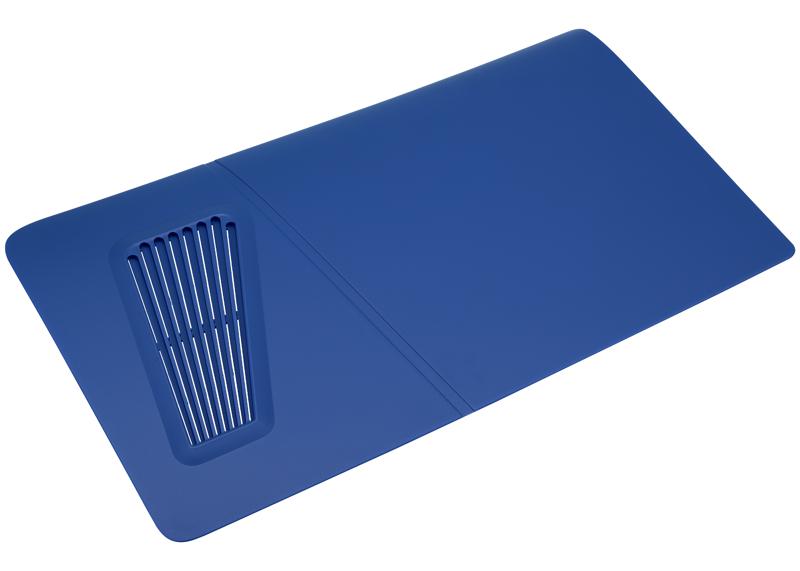 Compra en Guatemala un set de 2 piezas de consola shell azul para PlayStation 5 Slim en Guatemala.