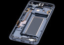 Pantalla aftermarket plus con marco gris titanio para Samsung Galaxy S9 Plus (SM-G965), ideal para cambio de display.