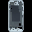 Marco intermedio original Samsung Galaxy A55 5G Iceblue (A556), bisel de repuesto.