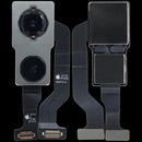 Cámara trasera original Apple iPhone 11 Service Pack. Repuesto A2111 para reparación de cámara dañada.
