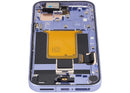 Pantalla OLED Iris refurbished para Google Pixel 9a con marco y lector de huella para reparación.