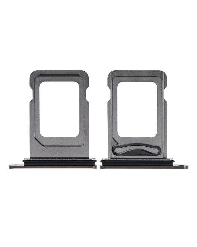 Bandeja para doble tarjeta SIM para iPhone 11 Pro / 11 Pro Max (Gris Espacial Mate)