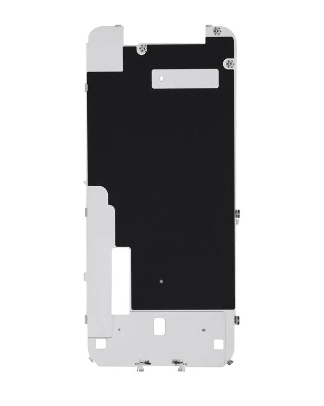 Reparación de pantalla iPhone XR con steel plate y escudo térmico en Guatemala.