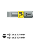 Set de destornillador con carraca Wera Kraftform Kompakt 27 RA 1, puntas de precisión para reparación.