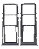 Encuentra la bandeja dual SIM para Xiaomi Redmi 8 en Guatemala, ideal para reparaciones y cambios de tarjeta en talleres mayoristas.