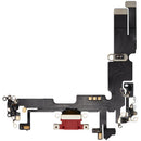 Puerto de carga flex cable rojo para iPhone 14 Plus (A2632, A2885, A2886) para reparación.