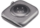 Chasis de aluminio Space Gray para Apple Watch Series 11 de 46mm, pieza de repuesto usada con tapa trasera.