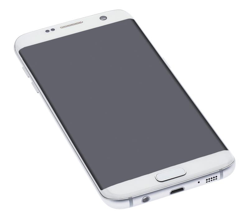 Pantalla OLED con marco para Samsung Galaxy S7 Edge (G935A) Blanca Perla