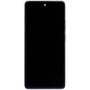 Pantalla LCD con marco para Motorola Moto G Power 5G (XT2617) Evening Blue, refurbished, lista para reparación.