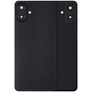 Tapa trasera gris Aftermarket Plus para Samsung Galaxy A07 4G (A075) con lente de cámara, sin logo.