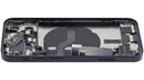 Tapa trasera negra usada para iPhone 12 Mini, con puerto de carga y pequeñas piezas, versión US.
