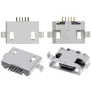Compra un puerto de carga para soldadura usado de 05 pines y conector Micro B en Guatemala para reparaciones electrónicas.