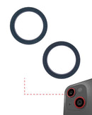 Bisel de camara trasera para iPhone 13 / 13 Mini (Midnight) (Set de 2 piezas)