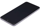 Pantalla OLED refurbished negra con marco para Xiaomi 15 Pro, ideal para reparación de display roto.