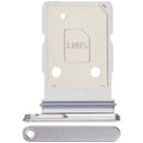 Bandeja dual SIM Samsung Galaxy S26 (SM-S942B) Silver Shadow, repuesto original para porta SIM.