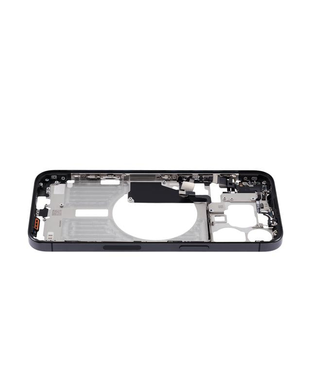 Encuentra la carcasa intermedia con partes pequeñas para iPhone 15 Pro Max en Guatemala.