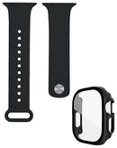 Compra la banda de silicona soft e bumper case para iWatch 40mm en Guatemala, incluye vidrio templado.