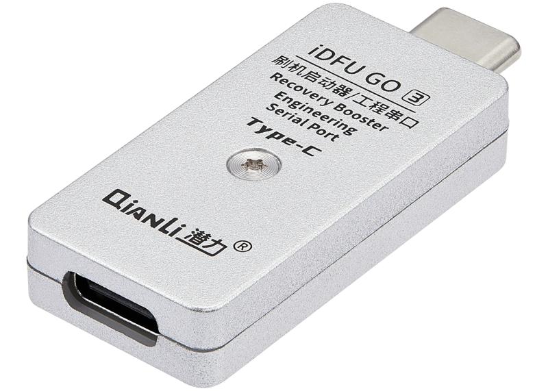 Compra el Qianli iDFU GO Tipo C a Tipo C en Guatemala para reparaciones profesionales con garantía.