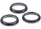 Compra un conjunto de 3 piezas de anillos de bisel para cámara trasera iPhone 12 Pro Max en Guatemala para reparar tu dispositivo rápidamente.