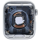 Tapa trasera plateada de acero inoxidable para Apple Watch Series 4 de 44mm, OEM usada, Grado A.