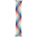 Correa Apple Watch Braided Solo Loop Pride Edition, trenzada con hilos multicolor vibrantes. Compatible 44mm, 45mm, 46mm, 49mm.