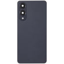 Tapa trasera con lente de cámara Samsung Galaxy S25 Edge en Guatemala, disponible en color Titanium Jetblack.