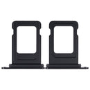 Bandeja para tarjeta SIM para iPhone 15 / 15 Plus (Negro)
