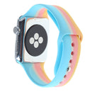 Encuentra en Guatemala la banda de silicona soft y funda bumper con vidrio templado para iWatch 44mm de SlowBack.
