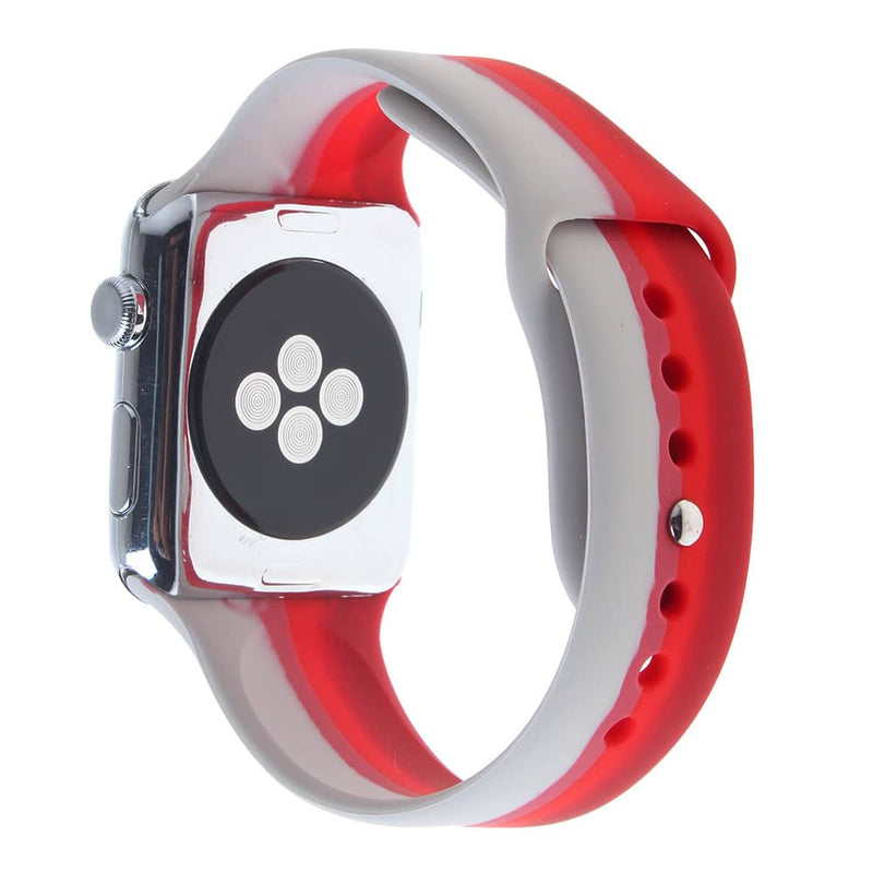 Venta de bandas de silicona y estuches con vidrio templado para iWatch 38mm en Guatemala.