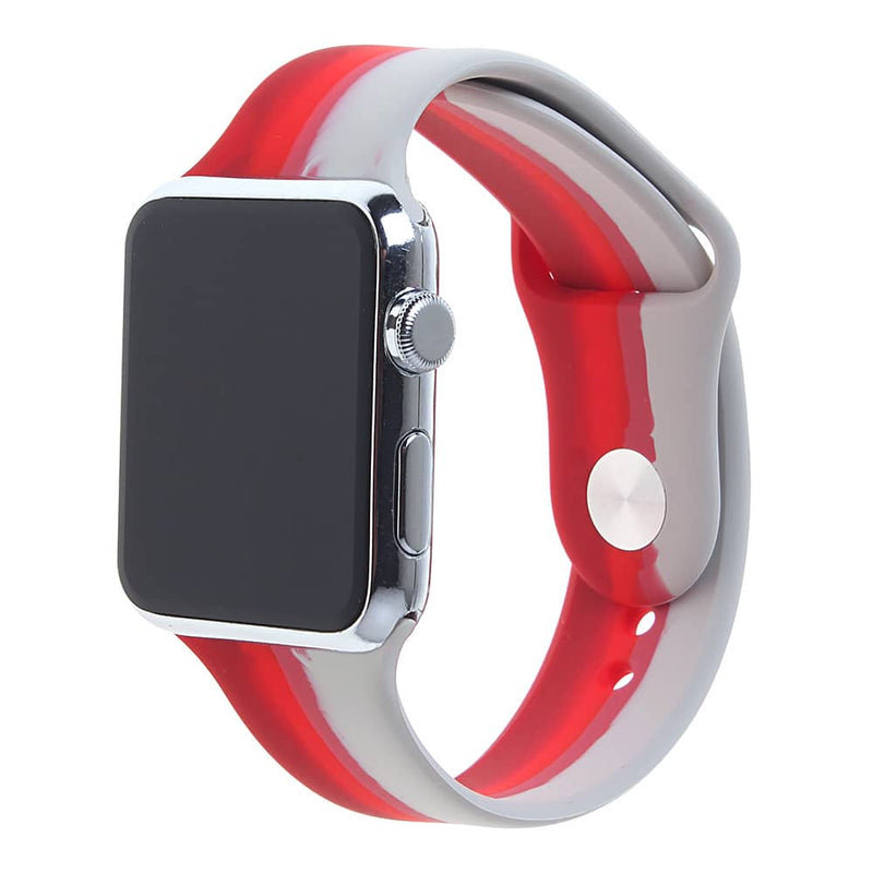 Venta de bandas de silicona y estuches con vidrio templado para iWatch 38mm en Guatemala.