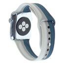 Protege tu iWatch 38mm con estilo con la banda y bumper case de silicona rainbow en Guatemala.
