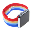 Encuentra bandas de silicona rainbow y fundas bumper para iWatch 40mm en Guatemala con SlowBack, mayorista de accesorios para relojes.