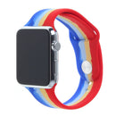 Encuentra bandas de silicona rainbow y fundas bumper para iWatch 40mm en Guatemala con SlowBack, mayorista de accesorios para relojes.