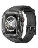 Protector transparente para iWatch de 40mm / 41mm en negro, ideal para proteger tu reloj en Guatemala.