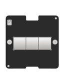 Kit de estarcido BGA magnético Amaoe 4 en 1 para iPhone 16, 16 Plus, 16 Pro, 16 Pro Max (0.12mm) para reparación de BajoPPLCD.