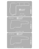 Plataforma magnética Amaoe 3 en 1 para reballing BGA de iPhone 17, 17 Pro y 17 Pro Max (0.12mm) para microsoldadura.
