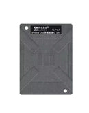 Kit de reballing BGA magnético 3 en 1 Amaoe para IC de pantalla táctil de iPhone, con plantilla de 0.12mm. Herramienta esencial para reparación de componentes celulares y BajoPPLCD.