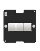 Plataforma de reballing BGA magnética 2 en 1 Amaoe para iPhone 18 Pro/Max, incluye esténcil de microsoldadura de 0.12mm.