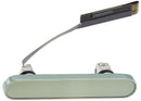 Botón físico lateral JCID Sage Green para control de cámara de iPhone 17, repuesto de reparación.