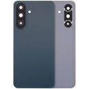 Tapa trasera gris verdoso para Samsung Galaxy A37 5G (A376) con lente de cámara, pieza de repuesto sin logo.